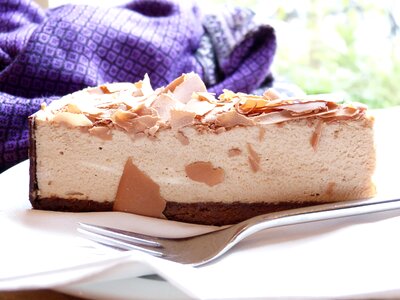 Piece sweet mousse
