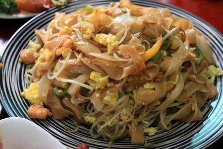 Food fried noodles noodle photo