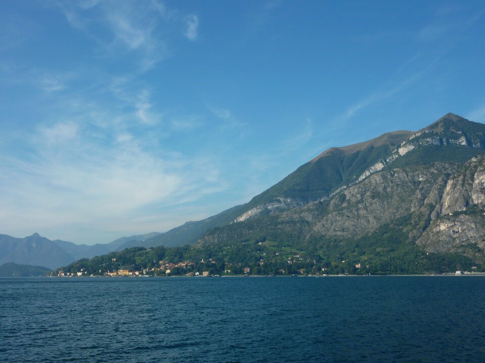Lake como italy mountains
