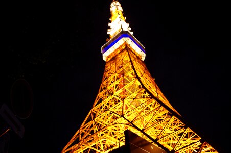 Tokyo tower tokyo night view photo