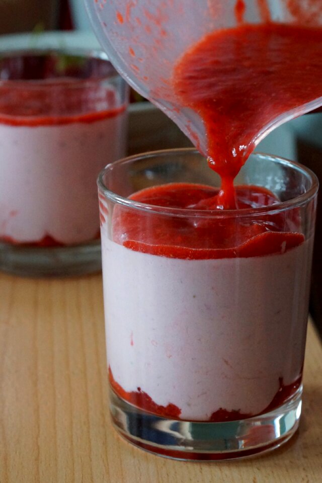 Quark curd cheese cooking