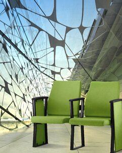 Auditorium chair sit