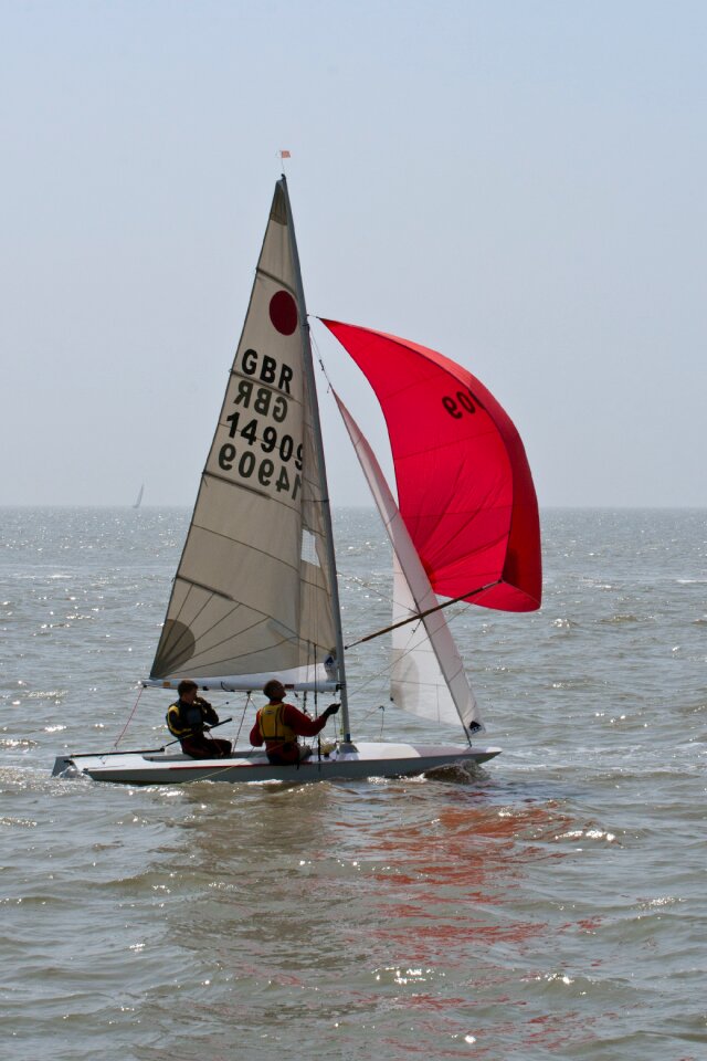 Red water sailing