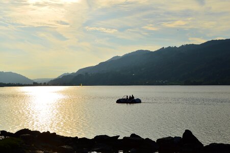 Sky view lake