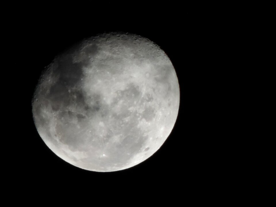 Moon night space