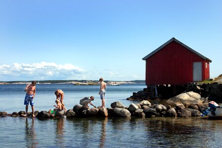 Summer sea idyll