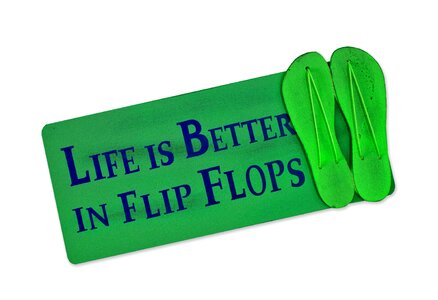 Better flip flops shoes photo