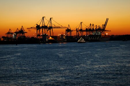 Ship elbe hamburg photo