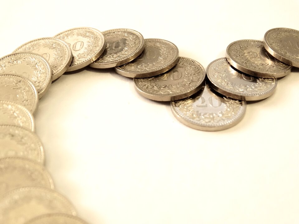 Finance currency metal