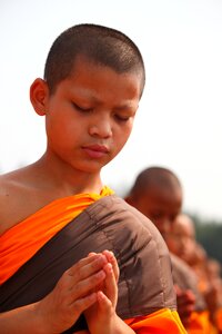 Prayer buddhism praying photo