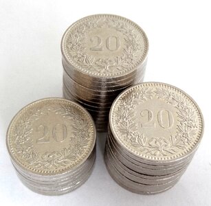 Finance currency metal