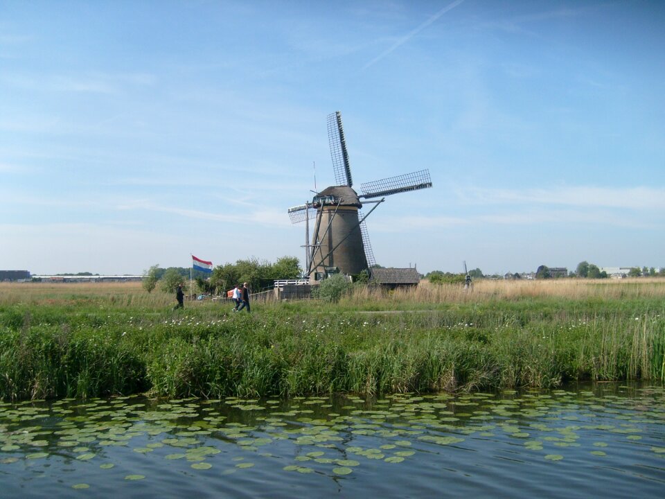 Windmill holland kinderdijk
