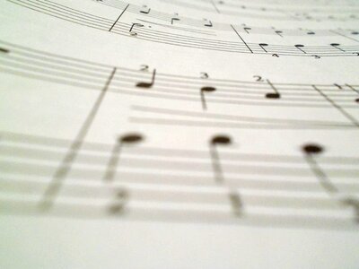 Musical sound melody photo