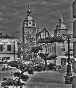 Architecture monument the bell tower photo