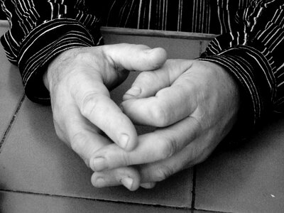 Black and white father guy