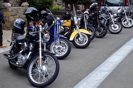 Motorcycle moto road photo