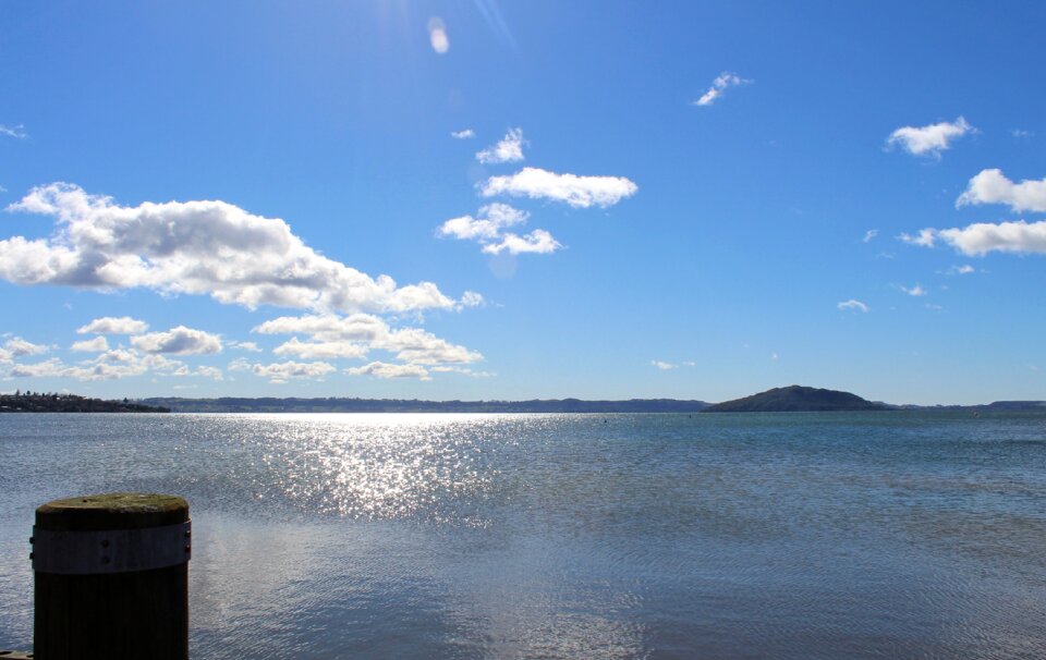 New zealand lake taupo lake