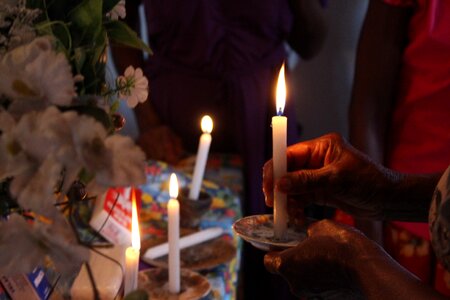 Hand light faith
