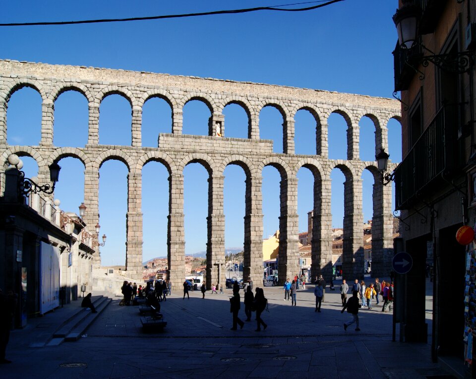 Roman segovia stone