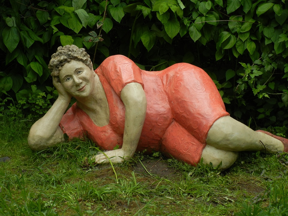 Garden sculpture art