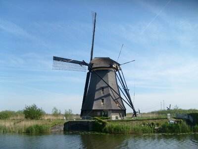 Windmill holland kinderdijk