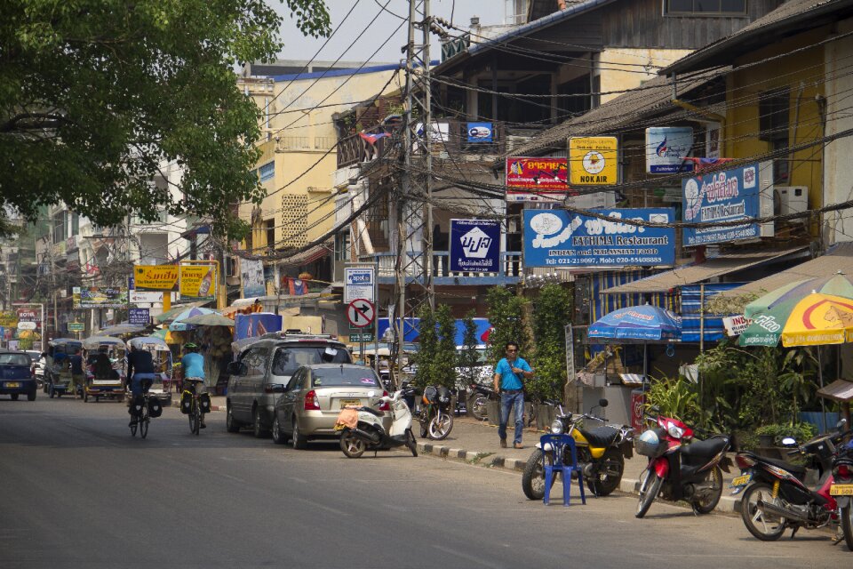 Laos traffic means of communication