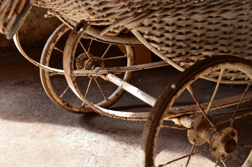 Antique wheel wheels