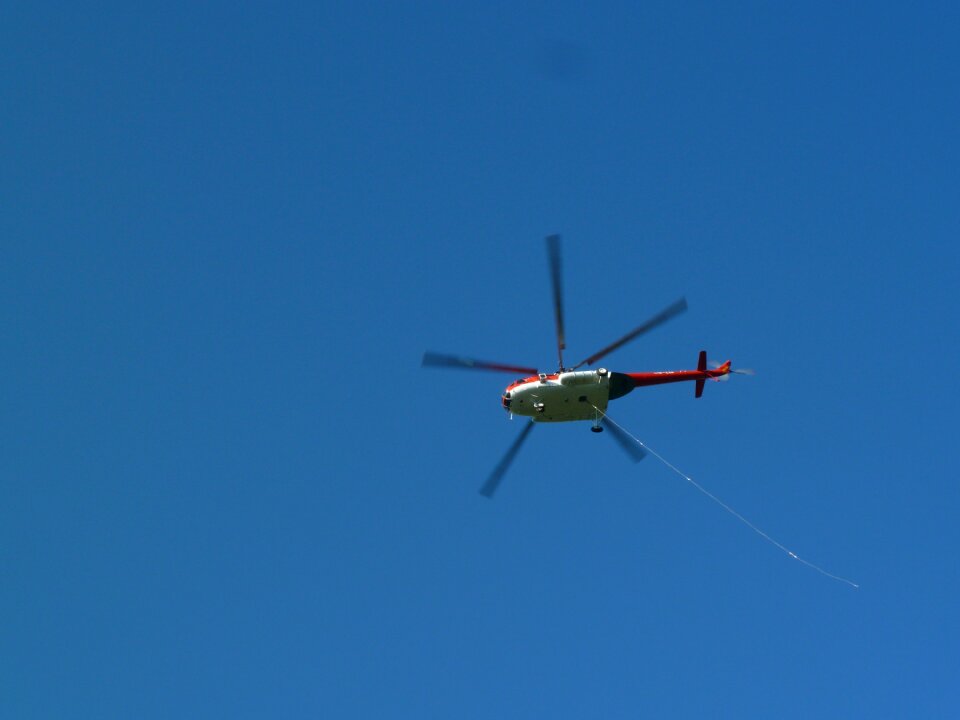 Emergency red aircraft