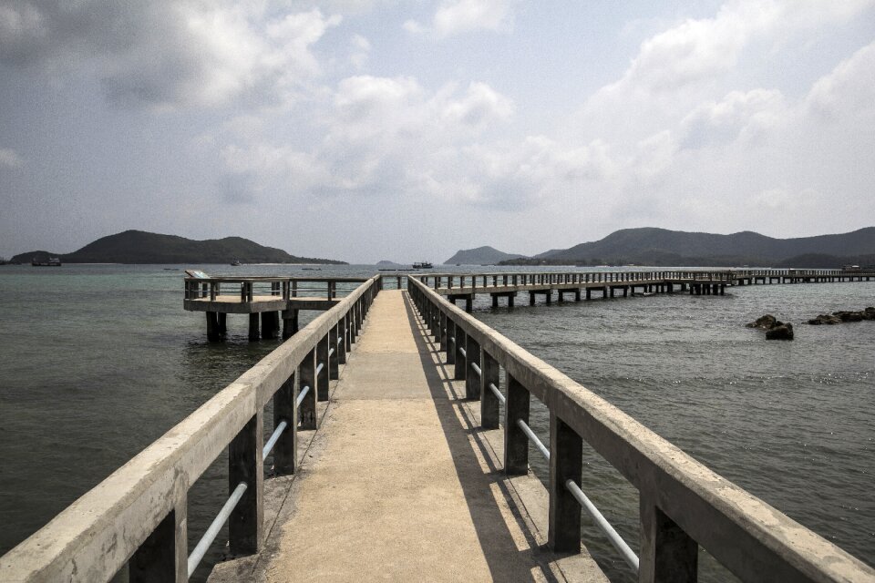 The pier gulf of thailand landscapes