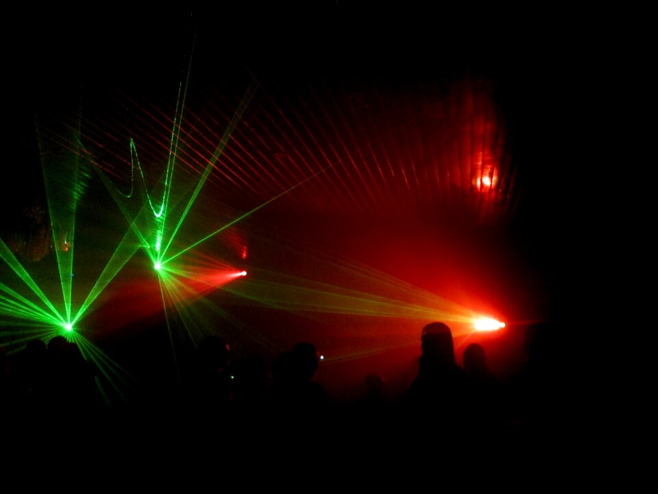 Dance lighting music