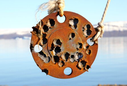 Sniping iron rust