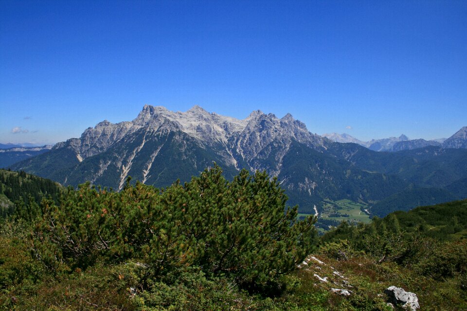Panorama view alpine