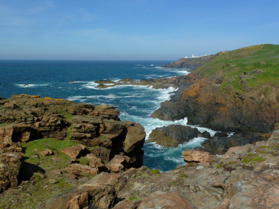 Ocean water coastline