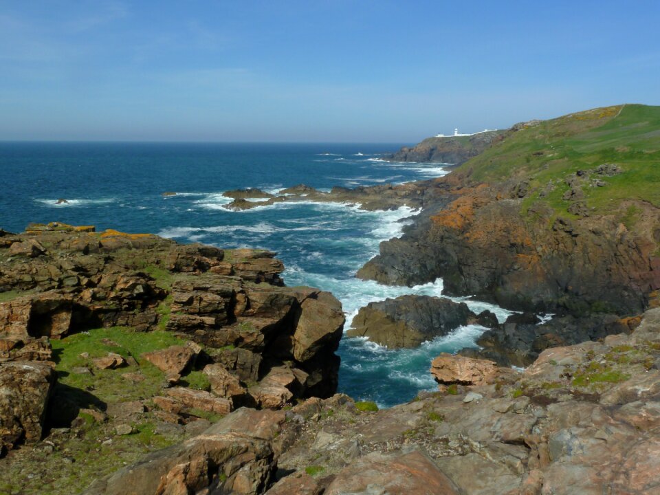 Ocean water coastline photo