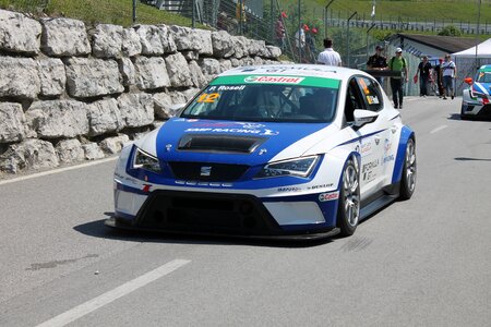 Race car racing auto