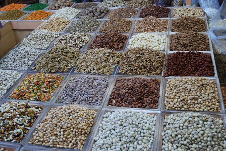 Beans market stall dealer