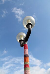Hand labor colorful lamp