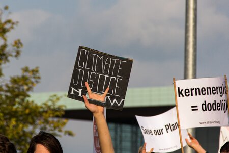 Protest action parade people