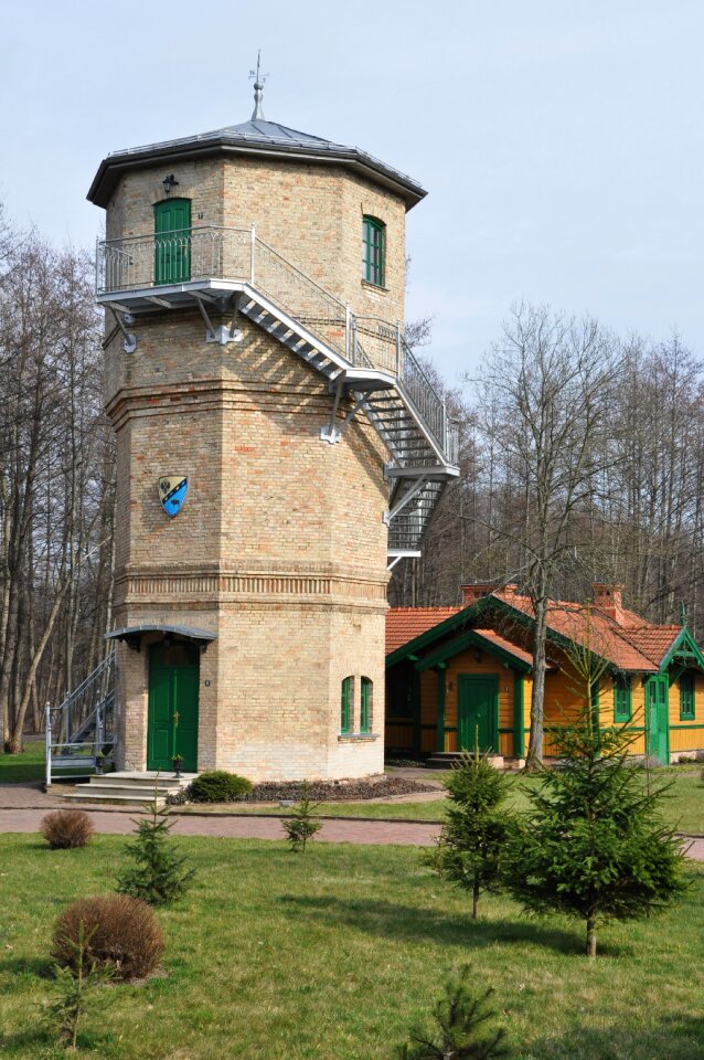 Building białowieża poland