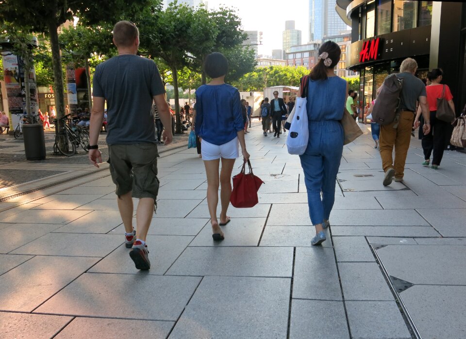 Shopping summer city