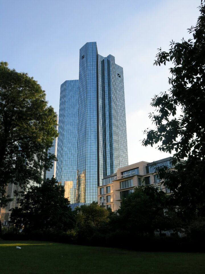 Glass architecture skyscraper financial centre