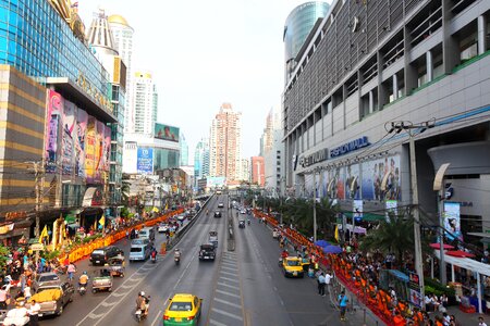 Road traffic urban photo