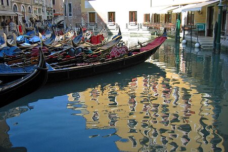 Italy boats channels