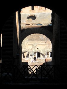 Colosseum building romans photo