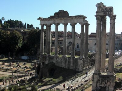 Italy roman foro romano photo