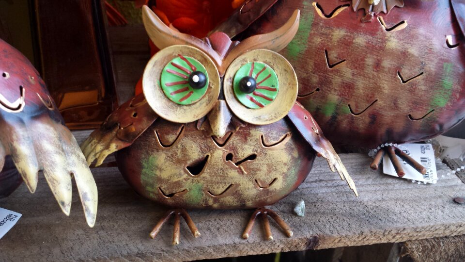 Metal art figure