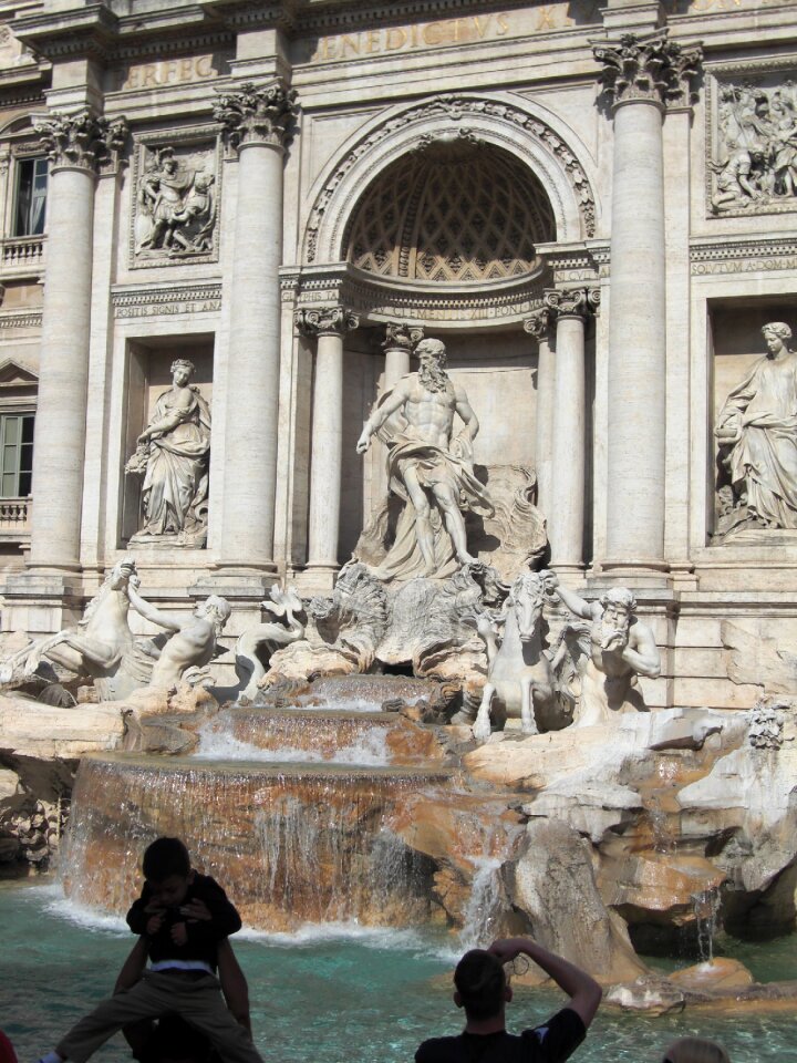 Trevi fountain fountain architecture