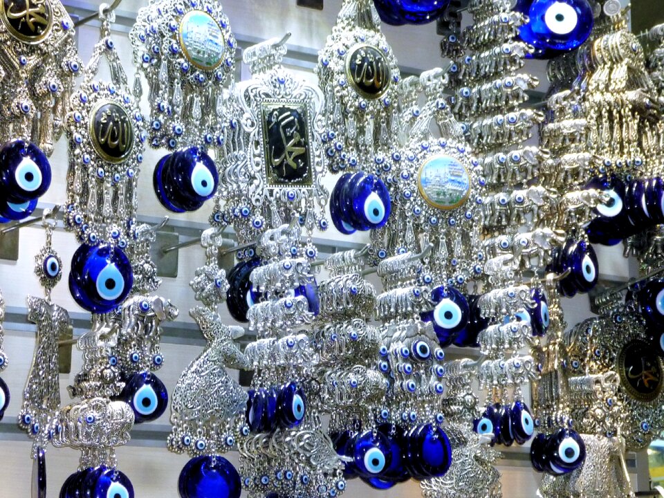Blue charm souvenir