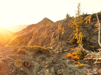 Epic rocks hiking