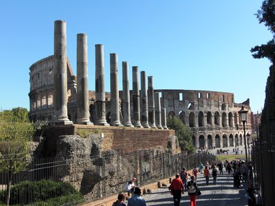 Italy roman building
